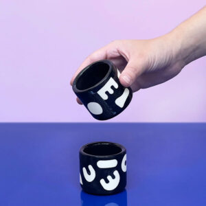 Black & White blobs mug