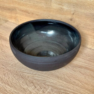 Black Serving Bowl
