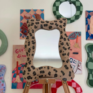 Clothó – Beige Leopard